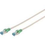 Digitus CAT 5e F-UTP crossover patch cable, Cu, PVC AWG 26/7, length 1 m, color grey - DK-1521-010-CO