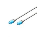 Digitus CAT 5e U-UTP patch cable, Cu, PVC AWG 26/7, length 10 m, color white - DK-1511-100/WH