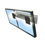 Ergotron Neo-Flex Dual Wall Mount - Kit de montagem para painel plano duplo - tamanho de tela 24'' - montável em parede - 28-514-800