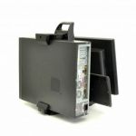 Ergotron Neo-Flex All-In-One Lift Stand, Secure Clamp - Plataforma para visor LCD / CPU - preto - tamanho de tela até 24 - 33-338-085