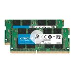Memória RAM Crucial 32GB DDR4 3200MHz 16GBx2 Sodimm 260pin - CT2K16G4SFRA32A