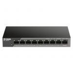 D-Link Switch de Rede 9 Portas 10/100Mbps 8xPoE Surveillance - DSS-100E-9P