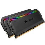 Memória RAM Corsair 32GB Dominator Platinum RGB (2x16GB) DDR4-3600 3600MHz CL18 Black - CMT32GX4M2C3600C18