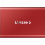 Disco Externo SSD Samsung 1TB T7 USB 3.2 Red - MU-PC1T0R/WW