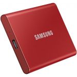 Disco Externo SSD Samsung 500GB T7 USB 3.0 Red - MU-PC500R/WW