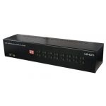 Lindy Kvm Switch Pro 16 Port Dvi-i Single Link USB 2.0 Audio - 39318