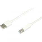 Temium Cabo USB-A para USB-B 5m Branco