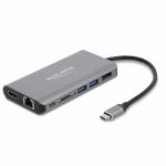 Delock Dockingstation DeLOCK USB-C 4K grey HDMI, DisplayPort, USB-C | Noteboo - 87683