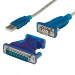 Value Adaptador USB para Serial Azul - 12.99.1160