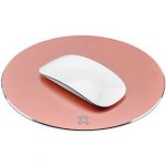 Xtrememac Round Aluminum MousePad Rosa Dourado