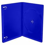 MediaRange Capa DVD Azul 1 disco 14mm Pack de 50 UNID - Box28-M-50