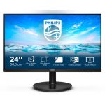 Monitor Philips 24" 241V8LA/00 FHD 75Hz Preto