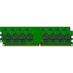 Memória RAM Mushkin DIMM 4GB DDR3-1066 Kit 996573, Essentials-Serie, L