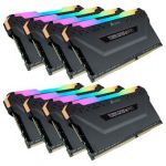 Memória RAM Corsair 256GB DDR4-3200 Octo-kit Black CMW256GX4M8E32 - CMW256GX4M8E3200C16