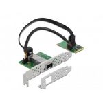 DeLOCK Placa Rede Minipcie I/o Pcie Lan 1xSFP i210, Lan-adapter | 1000 - 95267