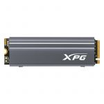 SSD ADATA 1TB XPG GAMMIX S70 Cinza PCIe 4.0 x4, M.2 2280 - AGAMMIXS70-1T-C