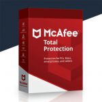 Mcafee Total Protection 1 PC 1 Ano Chave Digital