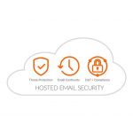SonicWall Hosted Email Security Advanced Licença de assinatura (1 ano) + Dynamic Support 24X7 1 utilizador hospedado vo