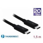 Delock Cabo USB-C para Thunderbolt 3 Preto 1.5m
