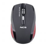 NGS Flea Advanced Mini Optical Mouse Red