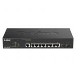 D-Link Switch 8-port Gbit Poe Managed Switch Incl. 2 X Sfp