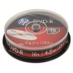 HP DVD+R 16x 4.7Gb Pack10