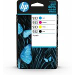 Tinteiro HP 932 Black 933 CMY Pack - 6ZC71AE