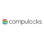 Compulocks Suporte Tablet Lock and Security Case Bundle With Combinaton Lock Black Apple 10,2'' iPad - WOLF102BCL