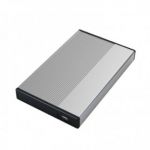 3GO Caixa Externa HDD25GYC21 2.5" USB-C 3.0 Prateado