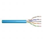 Digitus Cabo CAT 6A U-UTP installation cable, 500 MHz Dca (EN 50575), AWG 23/1, 500 m drum, sx, blue