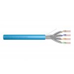 Digitus Cabo CAT 6A U-FTP installation cable, 500 MHz Cca (EN 50575), AWG 23/1, 500 m drum, sx, blue