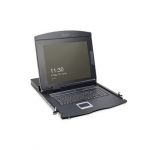 Digitus Modularized 43,2cm (17") TFT console with 8 port KVM, IT keyboard, RAL 9005 black