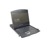 Digitus Modularized 48,3cm (19") TFT console without keyboard, without KVM module, RAL 9005 bk