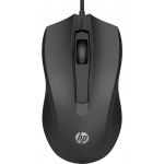 HP Wired Mouse 100 Black - 6VY96AA