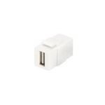 Digitus Cabo usb 2.0 Keystone Jack for DN-93832, Pure White (ral 9003) - DN-93400