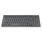 Digitus Keyboard for Tft Consoles Black, Wired, French Layout - DS-72000FR