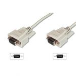 Digitus Datatransfer Connection Cable, D-Sub9 F/f, 5.0m, Serial, Molded, Be - AK-610106-050-E