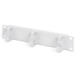 Digitus 254 mm (10") 1U Cable Management Panel 3x Cable Rings, 44x254x60 mm, Grey (ral 7035) - DN-10 ORG-1U