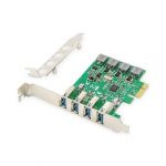 Digitus usb Pci Express Add-on Card USB3.0, 4-port A/f, Chipset: VL805, Self Powered - DS-30226