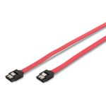 Digitus Sata Connection Cable, L-type, W/ Latch F/f, 0.75m, Straight, Sata Ii/iii, Re - AK-400102-008-R