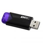 Emtec 128GB B110 Click Easy violet/preto USB-A 3.2 Gen 1 - ECMMD128GB113