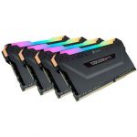 Memória RAM Corsair 128GB DDR4-3000 Quad-kit Preto CMW128GX4M4D30 - CMW128GX4M4D3000C16