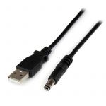 Startech Cabo Adaptador 1M USB to 5.5mm Power Cable - USB2TYPEN1M
