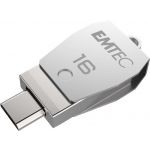 Emtec 16GB Dual T250 Usb2.0 + Micro Usb 16GB - ECMMD16GT252B