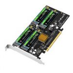 Maiwo Controladora PCIE X16 4X M.2 NVME 2280, C/ RAID 0,1, 5, 1