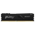 Memória RAM Kingston 32GB Fury Beast DDR4 3200MHz CL16 Black - KF432C16BB/32