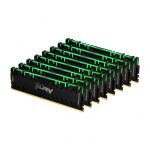 Memória RAM kingston 32GB FURY Renegade RGB DDR4 3200MHz MHz 256GB 8x32GB CL16 - 432851