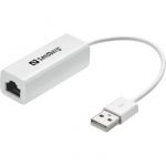 SANDBERG Adaptador USB > Ethernet (ST-BU) 100Mbps Branco