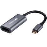 Sndberg Adaptador USB-C para HDMI (BU) Cinza