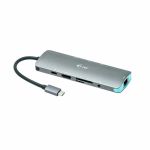 i-tec Nano-Dockingstation HDMI USB-C USB RJ-45 para Notebook Cinza - C31NANODOCKLANPD